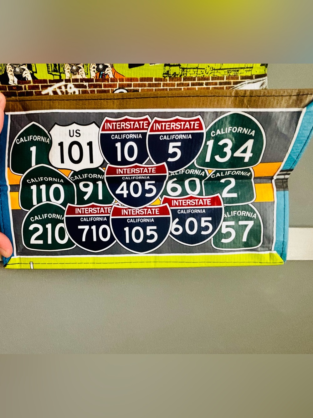 Trader Joe's Avocado Graphic Tote Bag - Yellow & Green - Picture 4 of 5